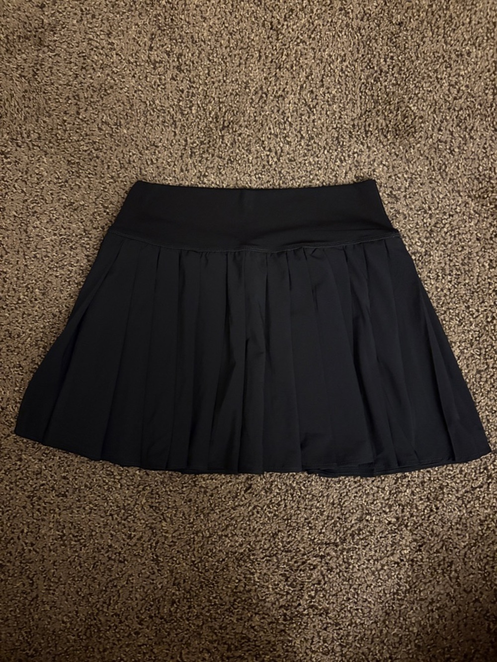 Aerie Offline Black Pleated Mini Skirt